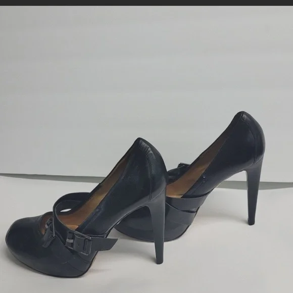 L.A.M.B. Gwen stefani stiletto heel leather Mary Jane shoes - Picture 1 of 9